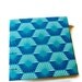 Journal/ Coptic Bound / Hexagon in Blues.