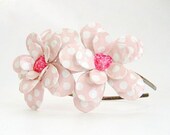Double Jumbo Dottie Daisy Paper Mache Headband