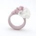 La-Rochelle Porcelain Ring - Purple and White - Custom Rings