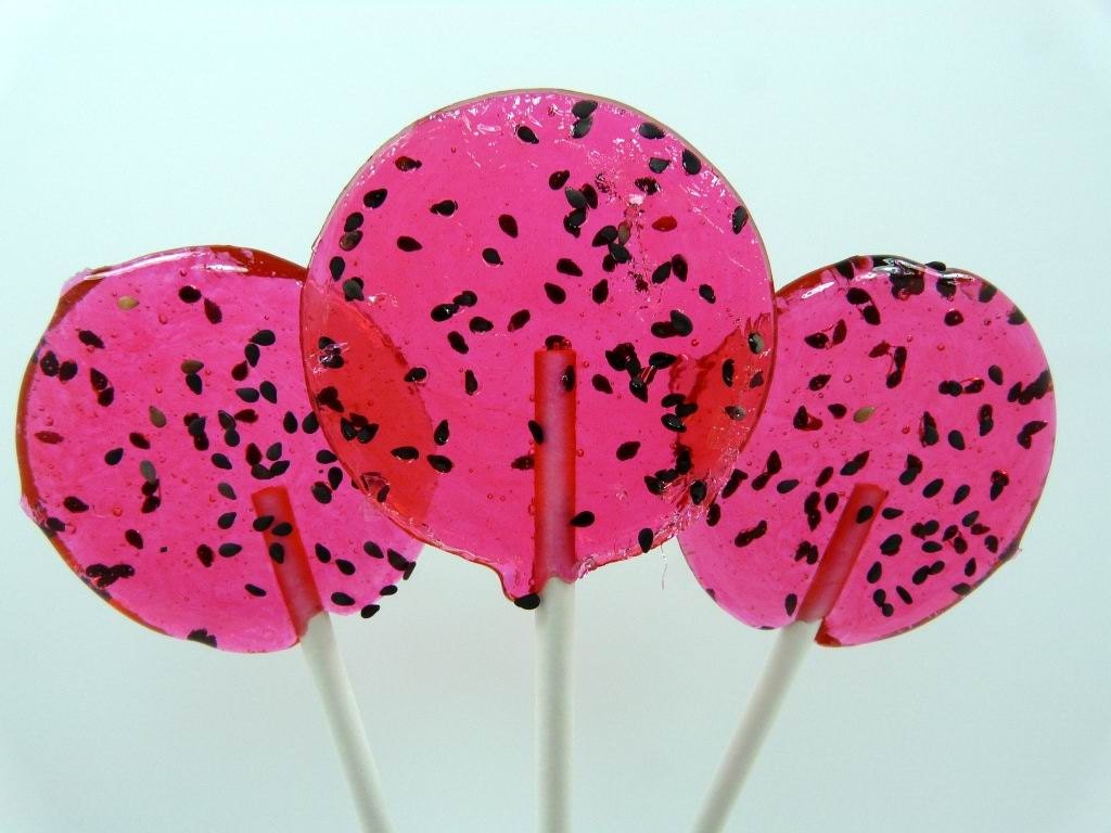 Watermelon Lime Lollipop - summer on a stick