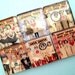 Glass Magnets - Girlfriends - Set of Six 1 Inch Magnets