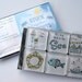 Magnets - My True Love is the Sea - Set of Six 1 Inch Square Strong Magnets