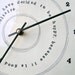 12x12 voltaire quote clock.  MADE TO ORDER