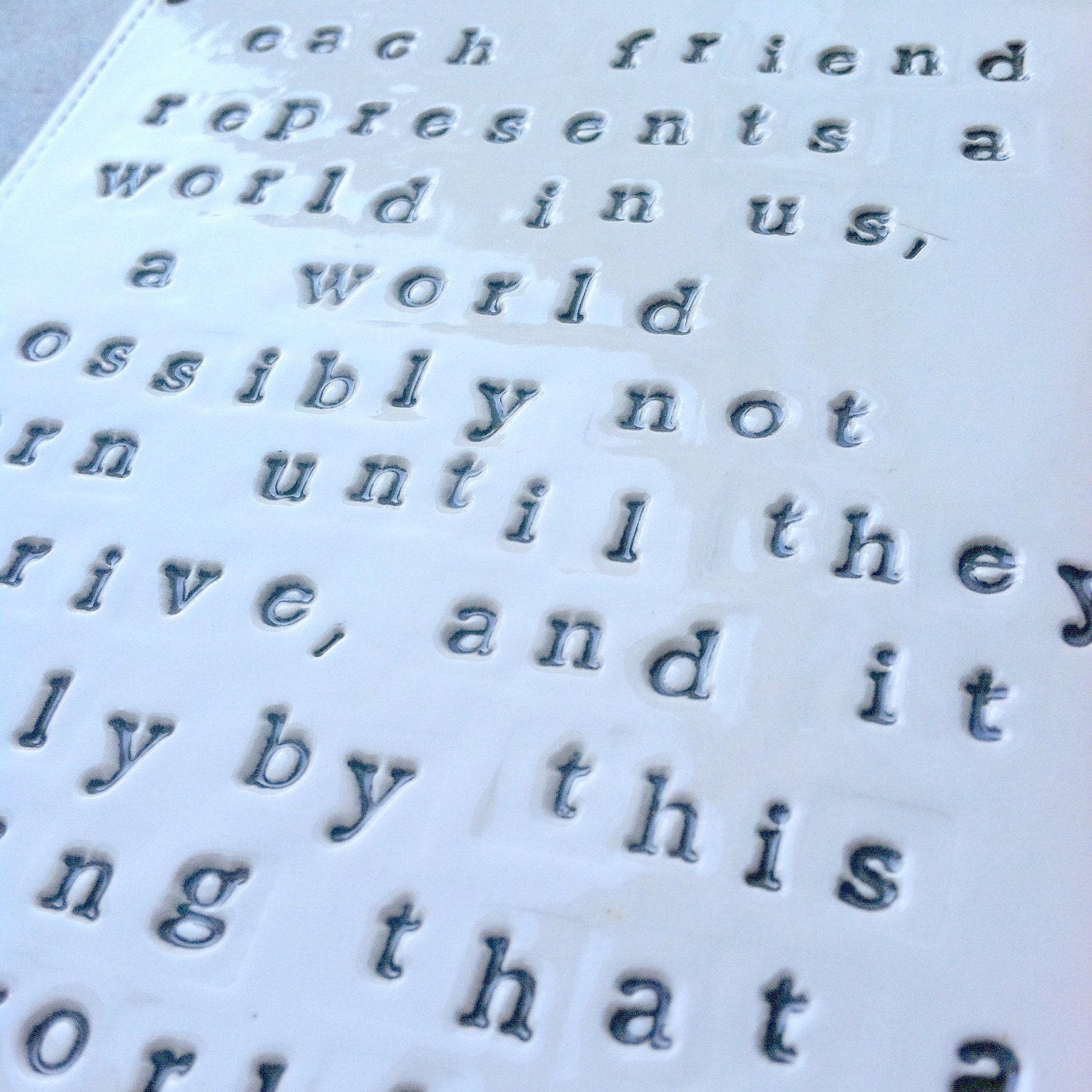 plaque anais nin quote. MADE TO ORDER