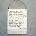 plaque hafiz quote.  MADE TO ORDER