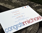 Modern Graduation Invitation or Announcement