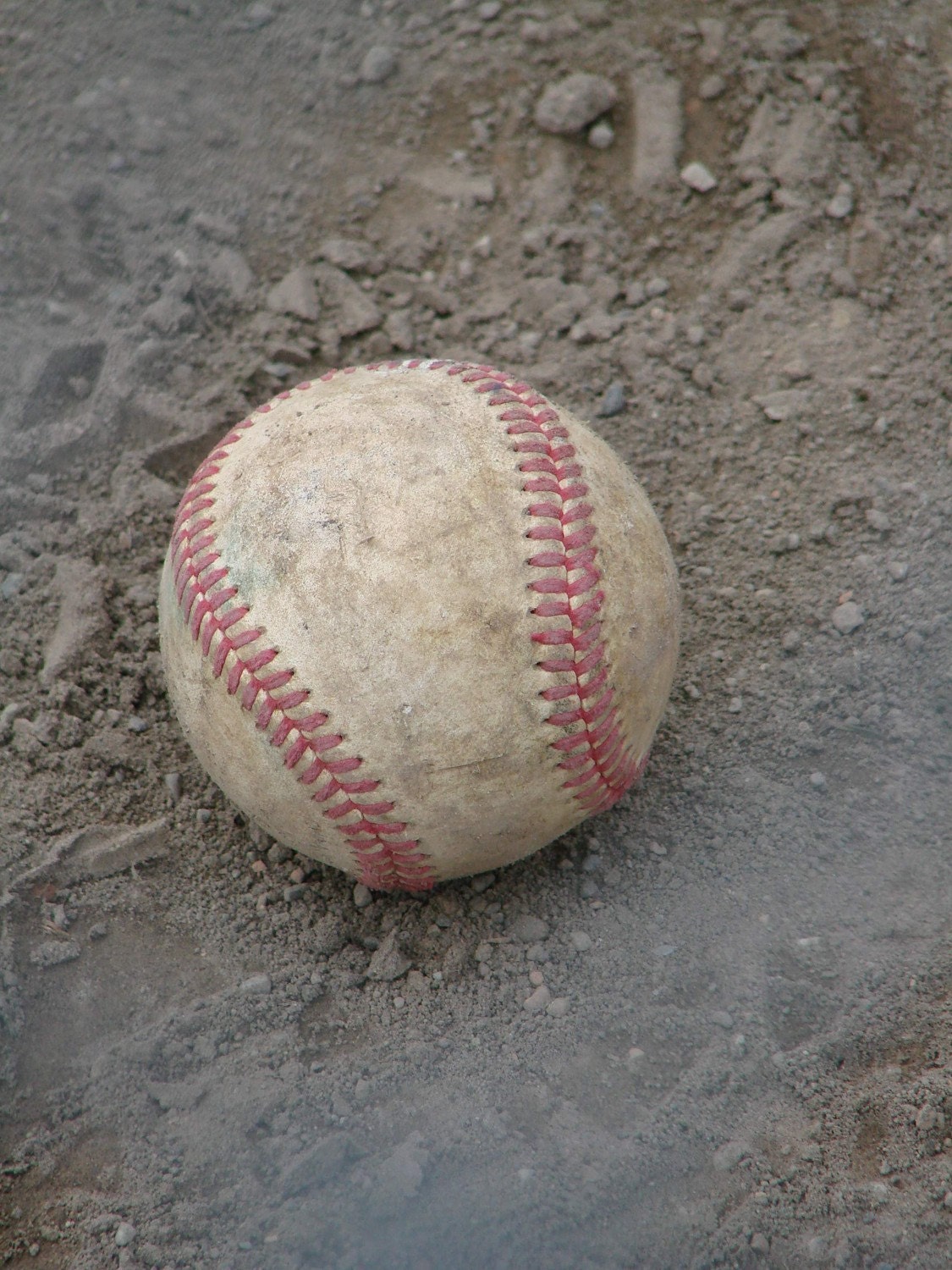 Baseball 11x14 Mounted Fine Art Print