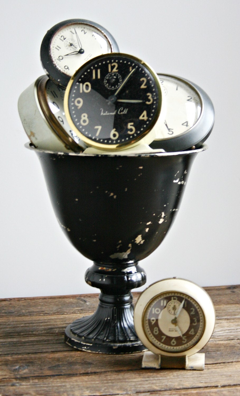 Lot of 5 Vintage Alarm Clocks