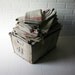 Vintage English Wool Mill Bin