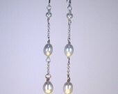 Sterling Silver Pearl Earrings