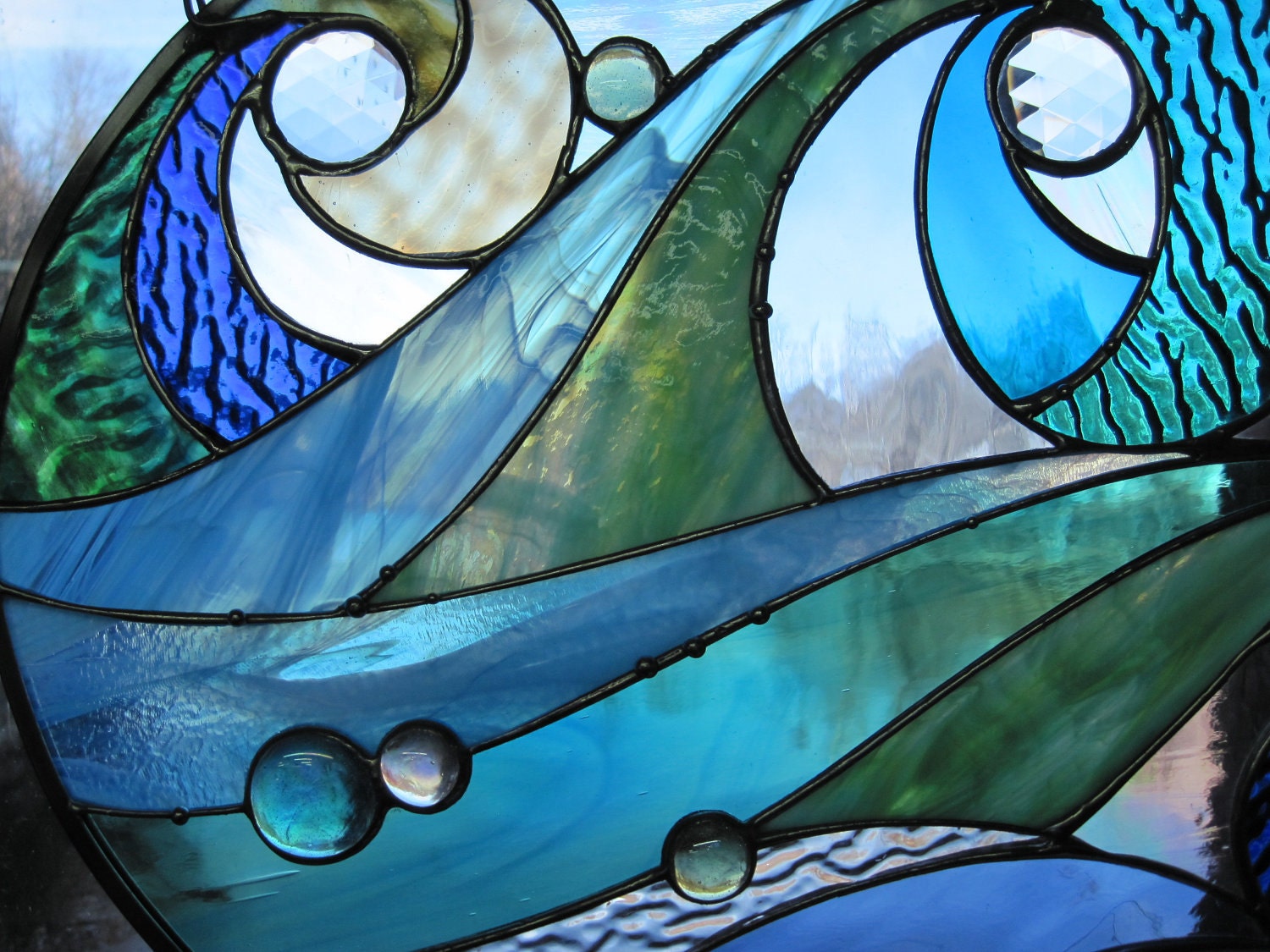 stained glass water images on Pinterest Stained Glass, Stained Glass