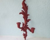 Red Syroco Wall Sconce