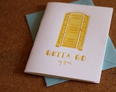 Gotta Go Card