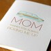 Minivan Mother's Day Card