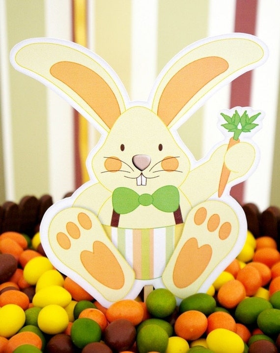 HALF PRICE - Easter Bunny Egg Hunt Complete Printable Party Collection