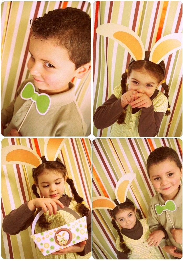 HALF PRICE - Easter Bunny Egg Hunt Complete Printable Party Collection