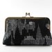 New York Night clutch purse Bag Noir Halloween