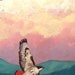 Hawk Mountain, Big Sky and Red-tailed Hawk Over Green Mountains