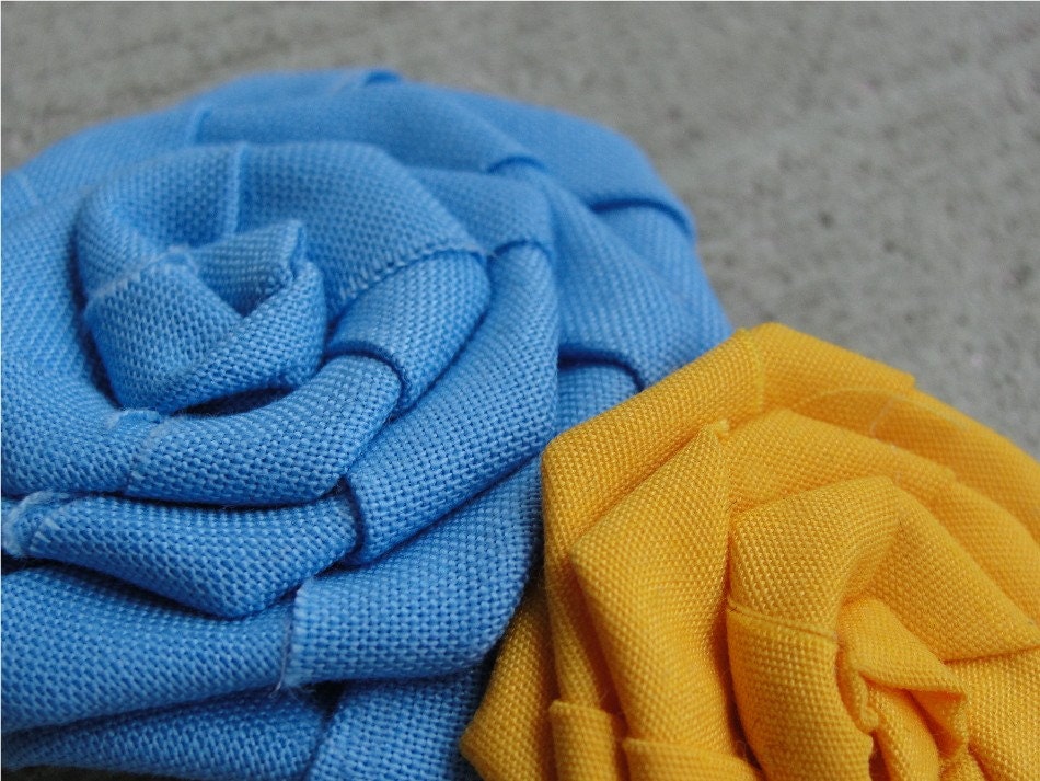 Go Powder Blue and Gold team colored Elastic Headband