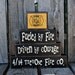 Firefighter Fireman Personalized wood block set personalize fireman firetuck gift personalized birthday fathers day christmas gift