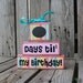 Personalized COUNTDOWNS chalkboard wood block set. . . Christmas, vacation, birthday, Halloween, Disneyland, grandma primitive