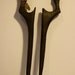Proximities - Steampunk/Neovictorian Rosewood and Copper Hair stick pair