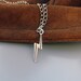 Harry Potter Lightning Bolt Scar Necklace in Silver