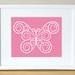 Nursery Art Prints - CUSTOM COLOR - Butterfly Series (3) 8x10's