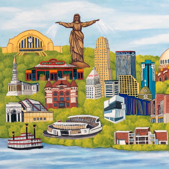 Cincinnati Fine Art Print