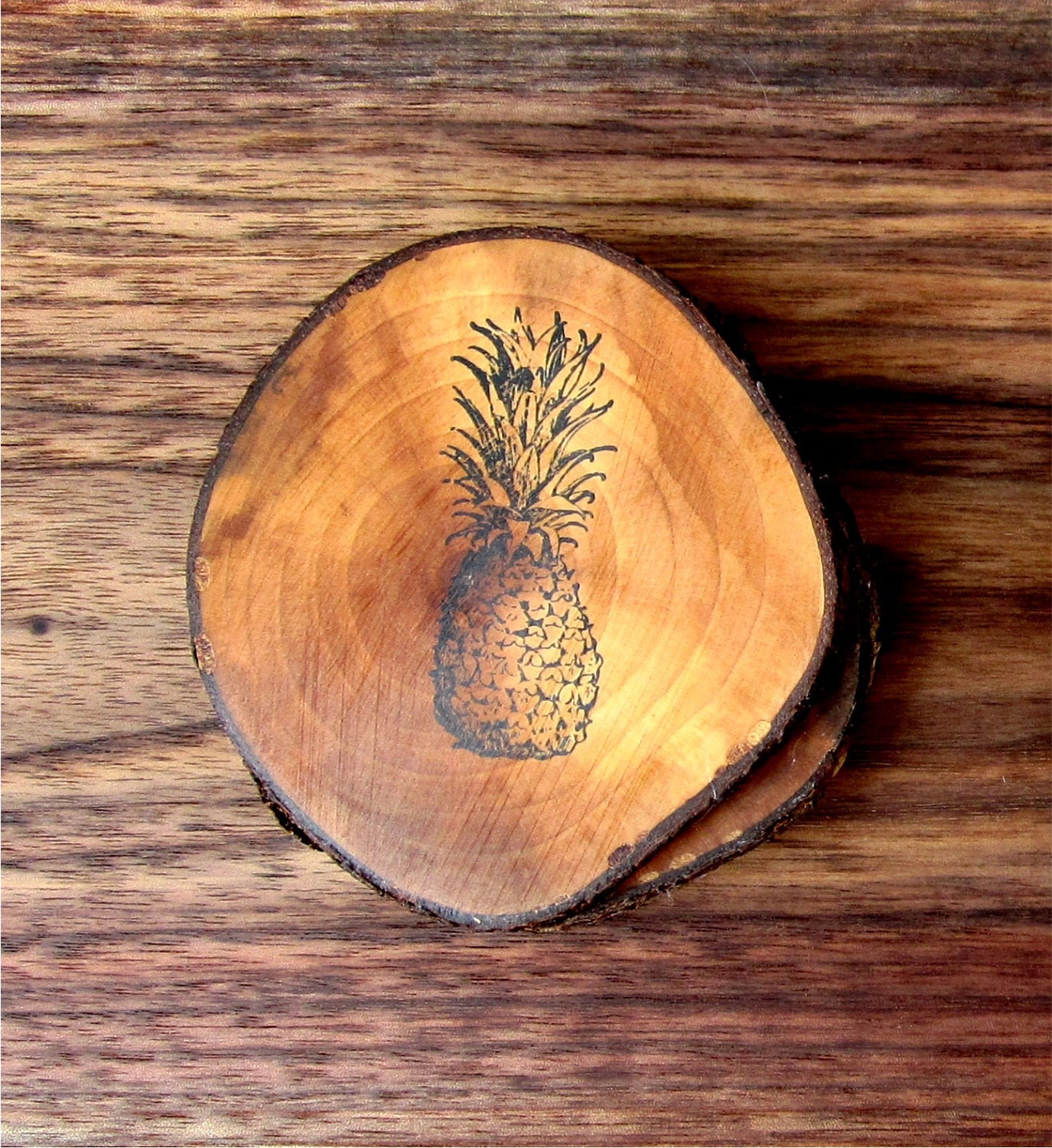 Wooden Coasters Set 6