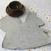 Gray Felted Wool Squirrel Tea Cozy
