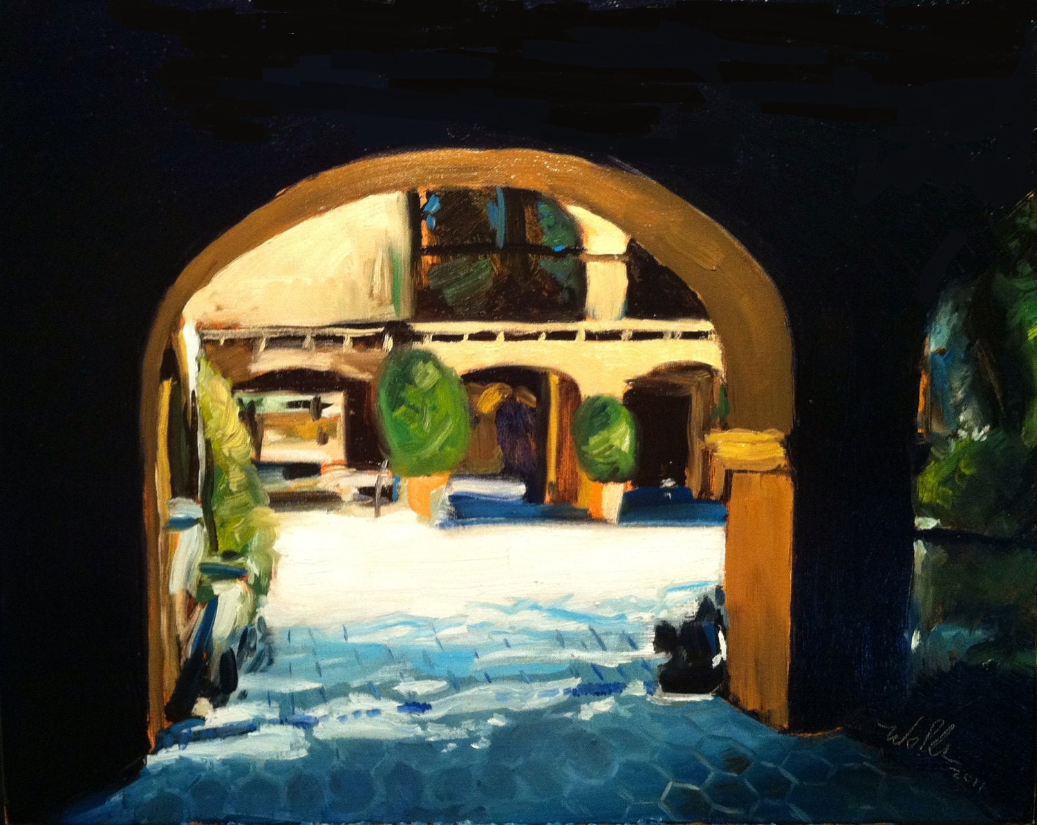 Archway at Tlaquepaque, Sedona, Arizona
