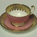 Fabulous Vintage DUSTY PINK Aynsley Cup and Saucer