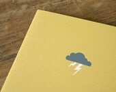 Thunder Cloud Notebook - Lightning Cahier