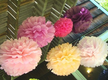 1 Large Tissue Pom.......Pick Your Color