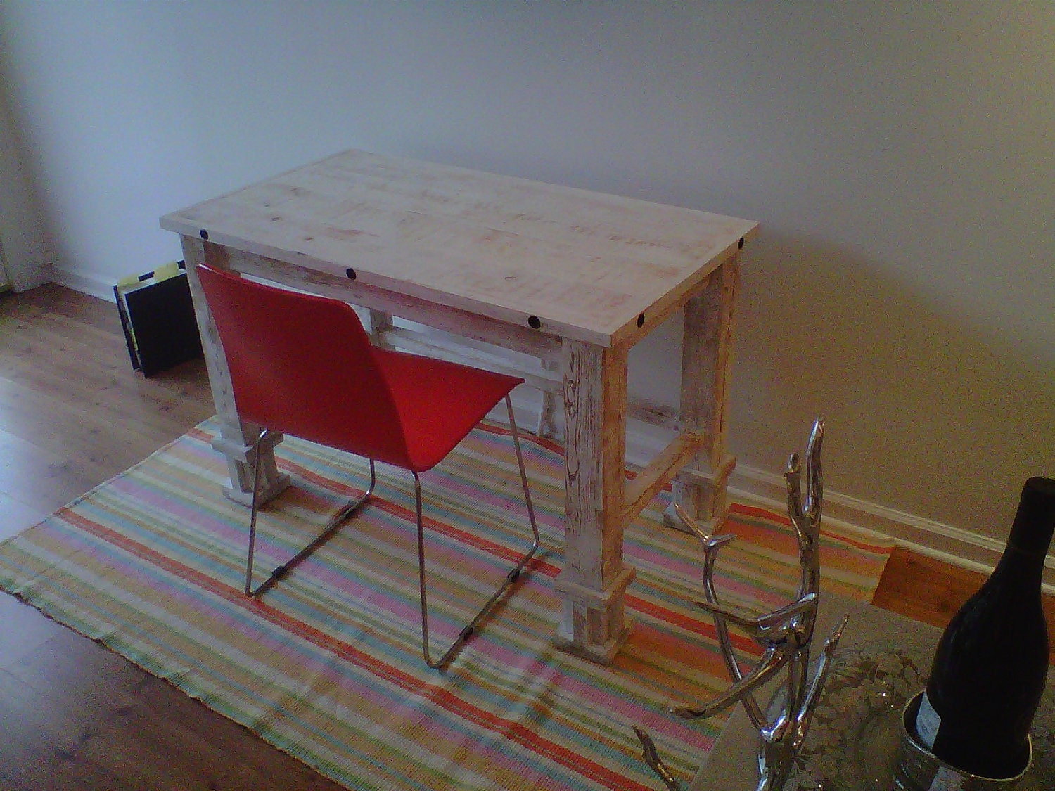 RUSTIC WHITE DESK
