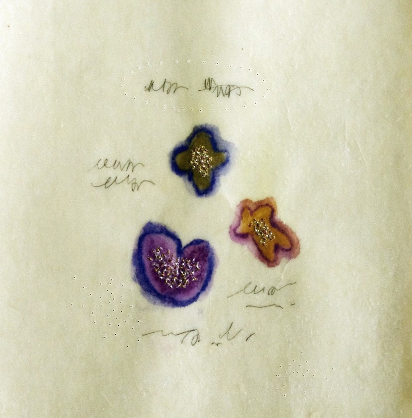 Botanical Specimen no. 5 / Mixed Media on Japanese Paper
