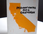 Californian Snobbery Card