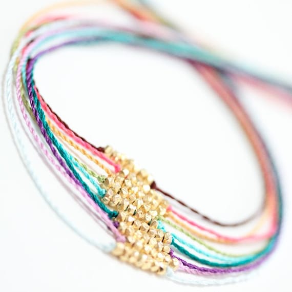 The Wish Bracelet - Aqua
