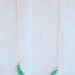 Turquoise Seed Bead Braided Necklace
