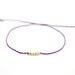 The Wish Bracelet - Purple