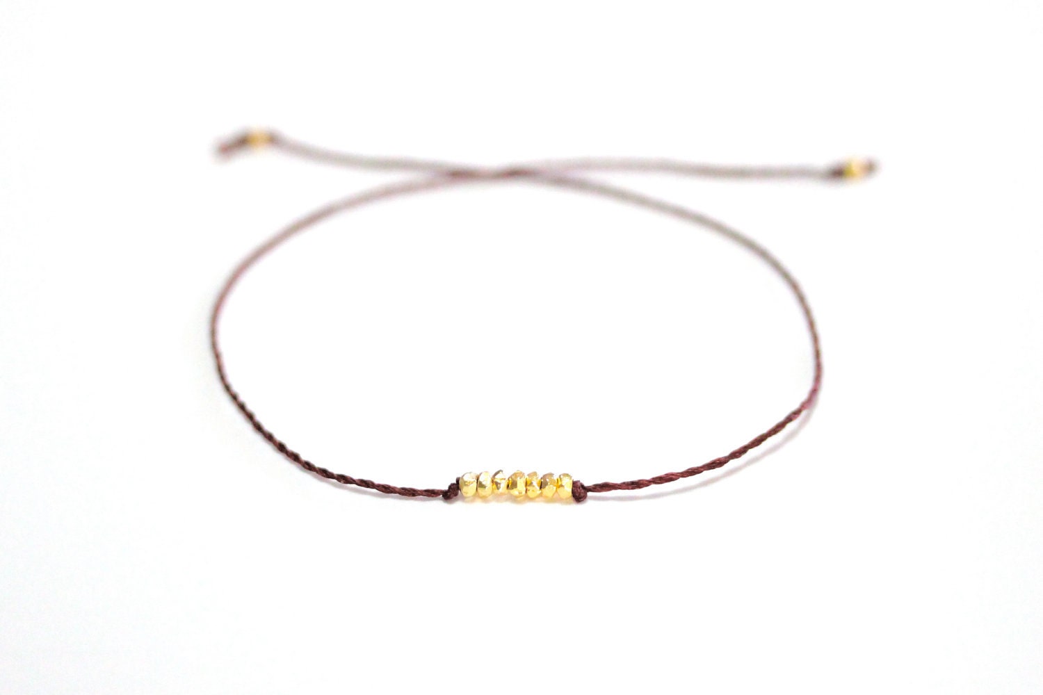 The Wish Bracelet - Mahogany