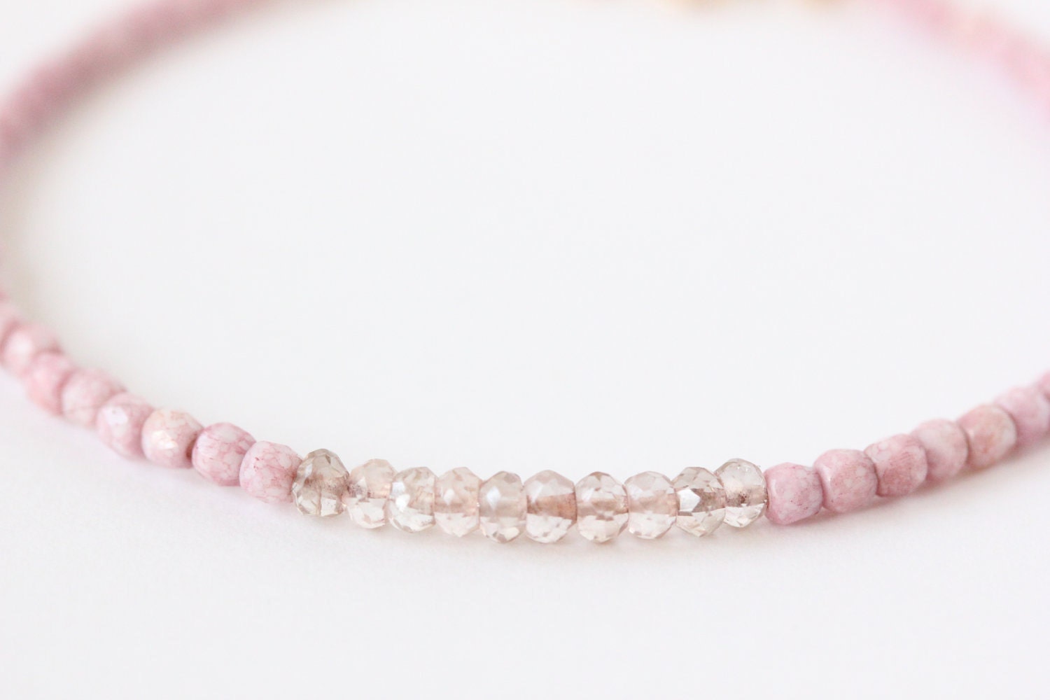 Rosy Stone Bracelet
