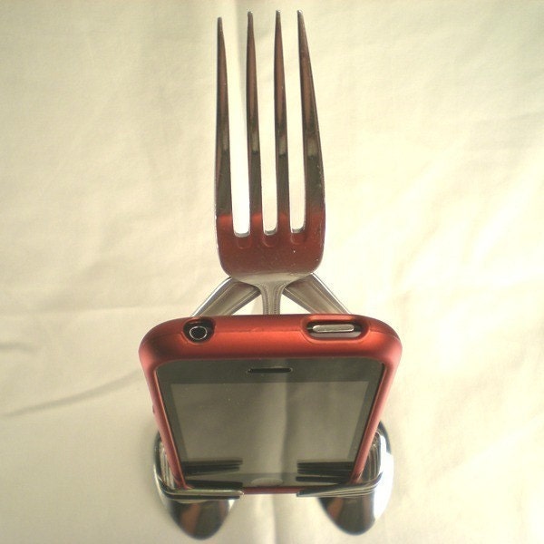 The iFork - iPhone stand