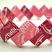 Starburst Recycled Candy Wrapper Bracelet - Great Stocking Stuffer