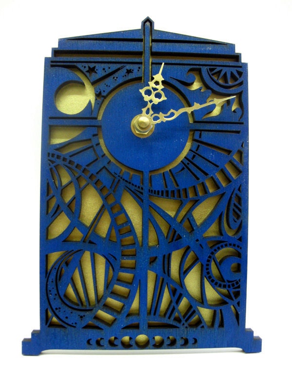 Doctor Who Timey Wimey Tardis Wall Clock