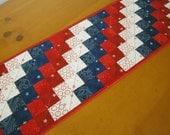 Patriotic Quilted Table Runner