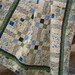 Secret Garden Quilt -- Handmade quilt, Lap quilt, Wall quilt