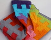 Modern Colorful Child's Quilt