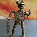 Steampunk George Found Object Robot Sculpture